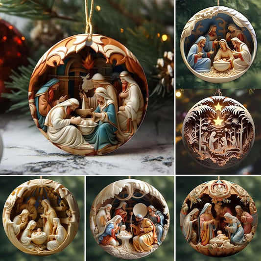 Nativity Christmas ornament-unitmotor™