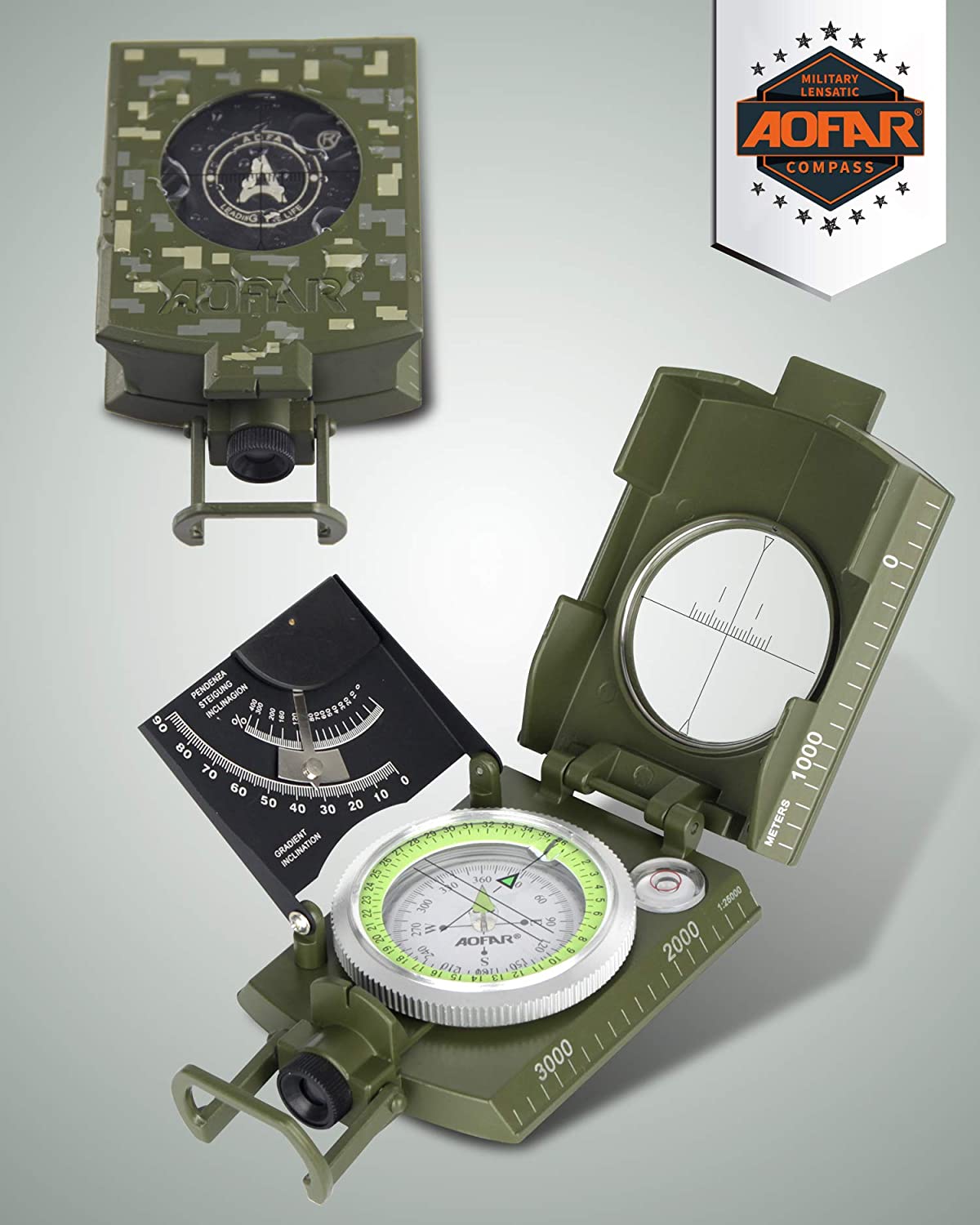 Multifunctional Military Aiming Navigation Compass Compass-unitmotor™