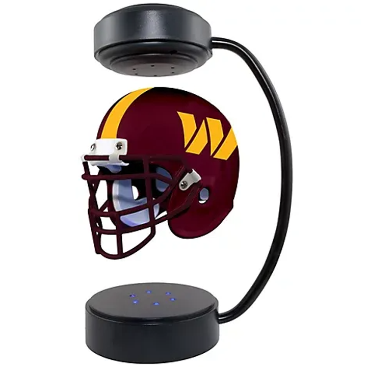 NFL Rotating Levitating Hover Helmet With LED Lighting & Hover Football With Bluetooth Speaker-unitmotor™