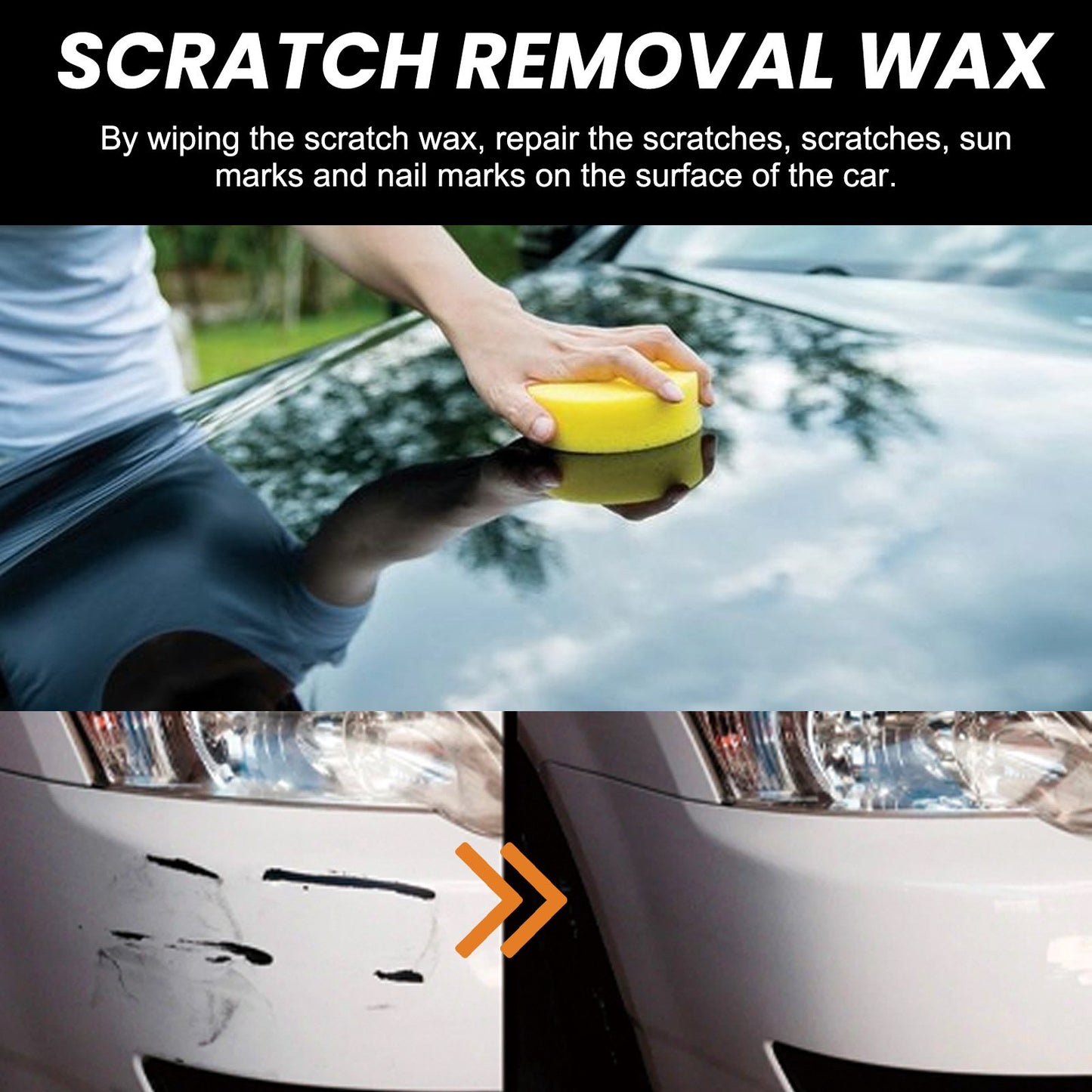 🔥49%🔥Car scratch repair wax🧨A must-have brand new car in the New Year-unitmotor™