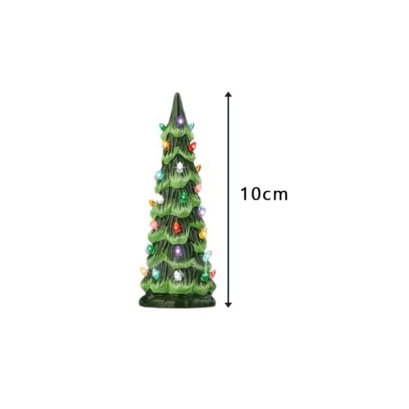 🎁🎄Retro Hand-Painted Tabletop Christmas Trees  (⏰Limited Quantities Available)