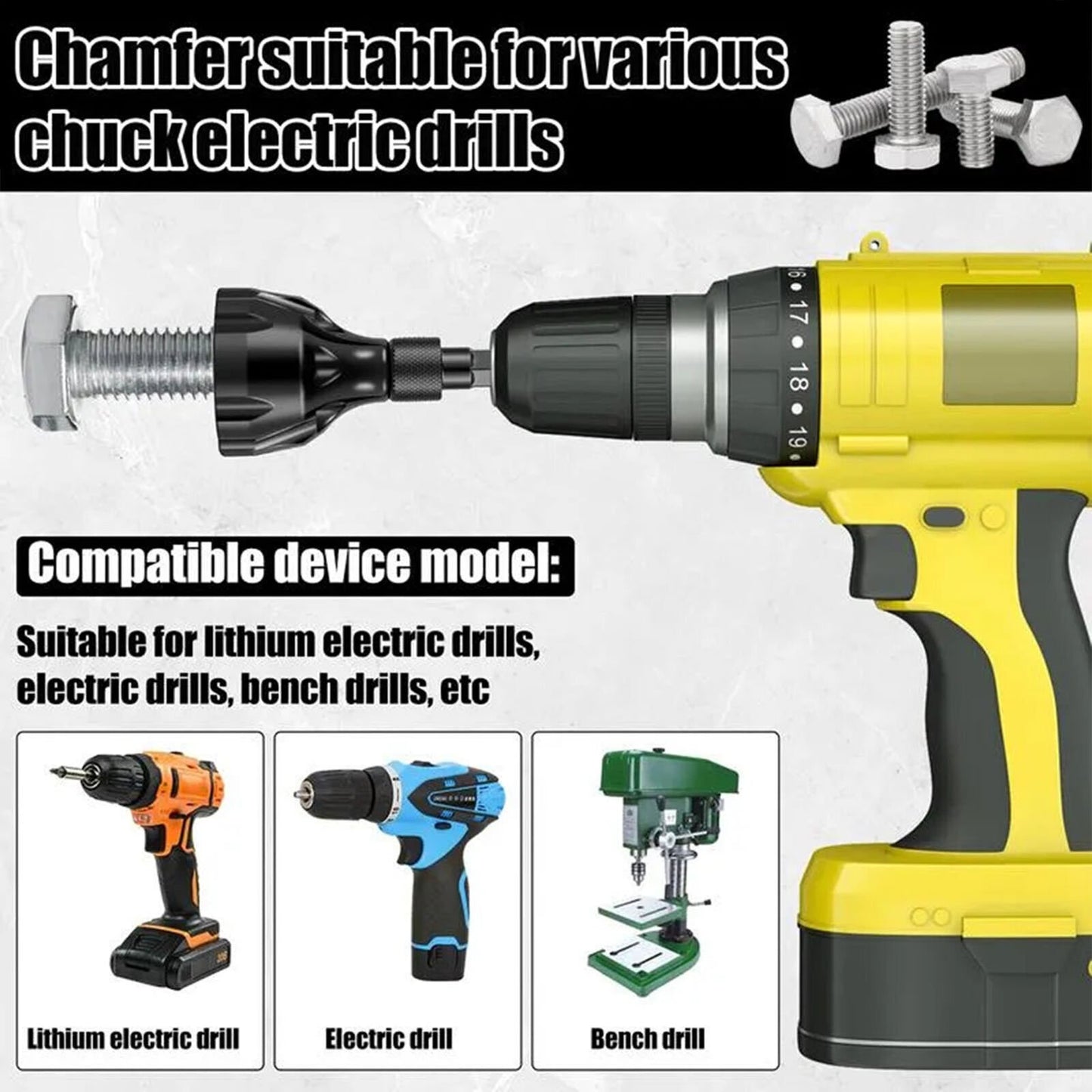 Deburring External Chamfer Tool-unitmotor™