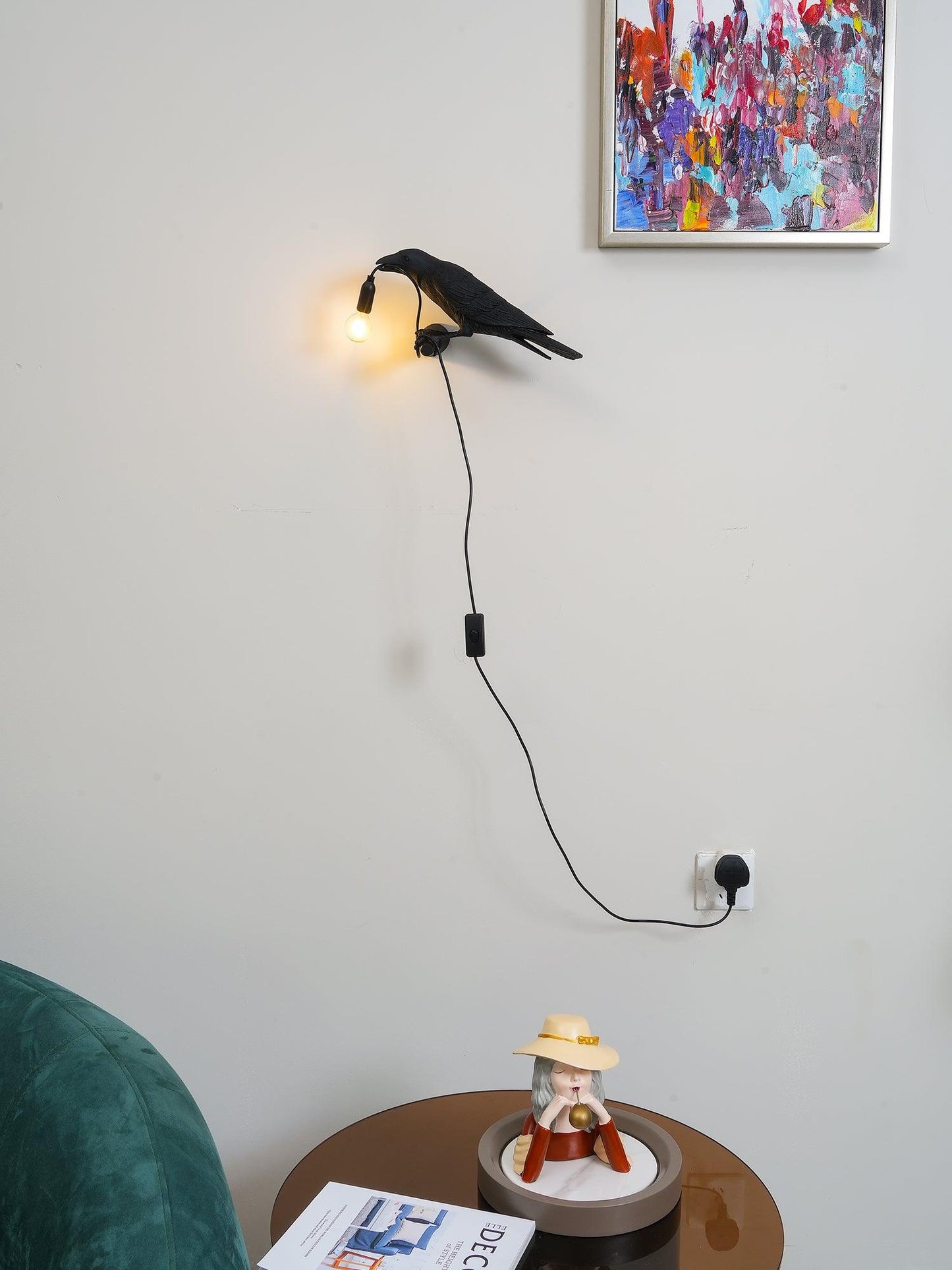 Bird Wall Light