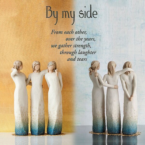 LAST DAY 49% OFF - By My Side, Sculpted Hand-Painted Figure-unitmotor™