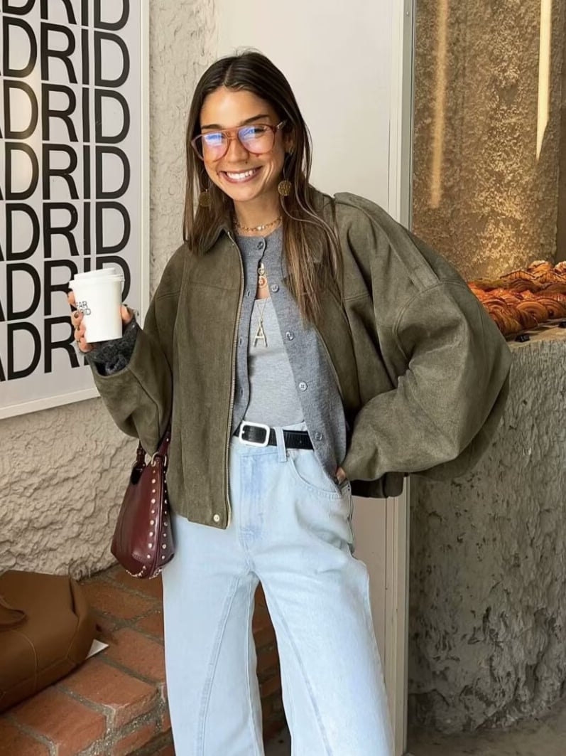 💥2025 HOT SALE💥New Spring Autumn Military Short Jacket, Casual Loose Fit Women's Coat