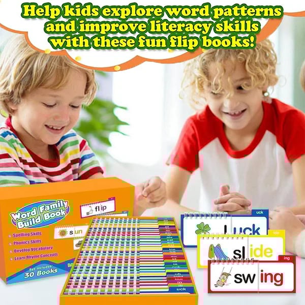 🔥🔥30 Read and Rhyme Flip Books