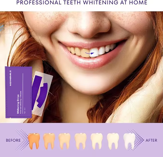 Purple Whitening Strips Instant Teeth Brightening (2 BOXES PER ORDER)