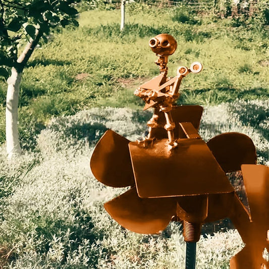 🔥Last Day 57% OFF🥁Handmade Metal Rock Band Windmill🎁