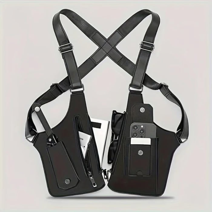 🏆Flash Sale⚡ 50K+ SOLD!🐂Premium Leather Adjustable Underarm Shoulder Bag for Men & Women