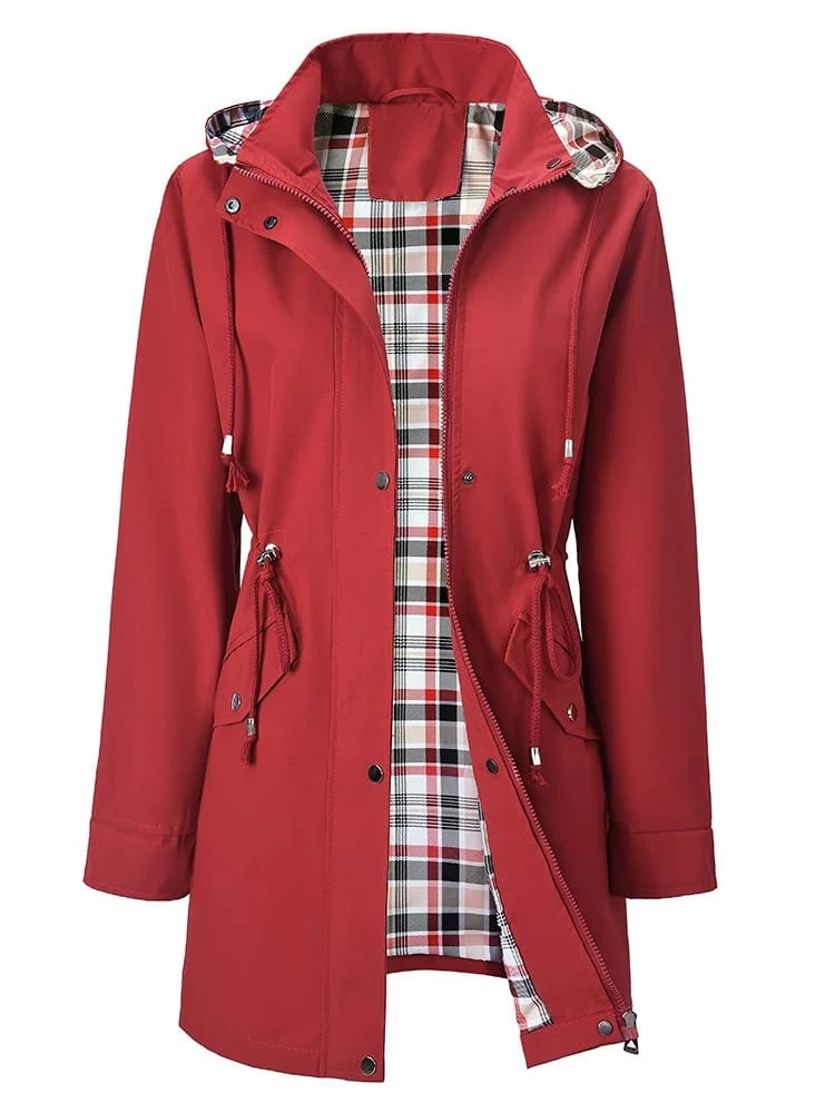 🧥Ultimate Plaid Waterproof Jacket for Women🍃
