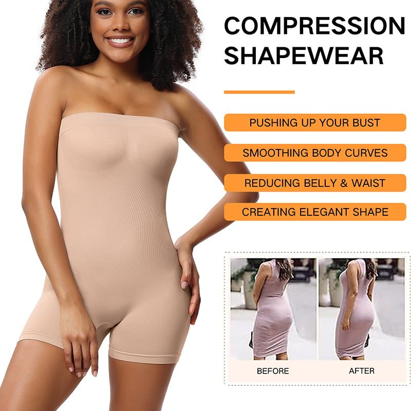 Bodysuit Shapewear with Removable Strap-unitmotor™