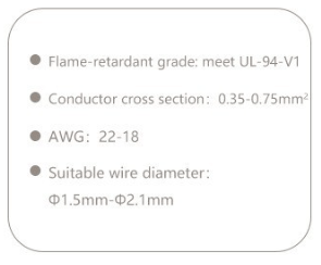 Double-wire Plug-in Connector With Locking Buckle(The more you buy, the more discounts you get)-unitmotor™