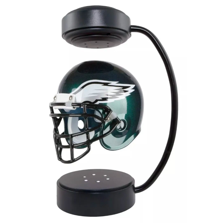 NFL Rotating Levitating Hover Helmet With LED Lighting & Hover Football With Bluetooth Speaker-unitmotor™