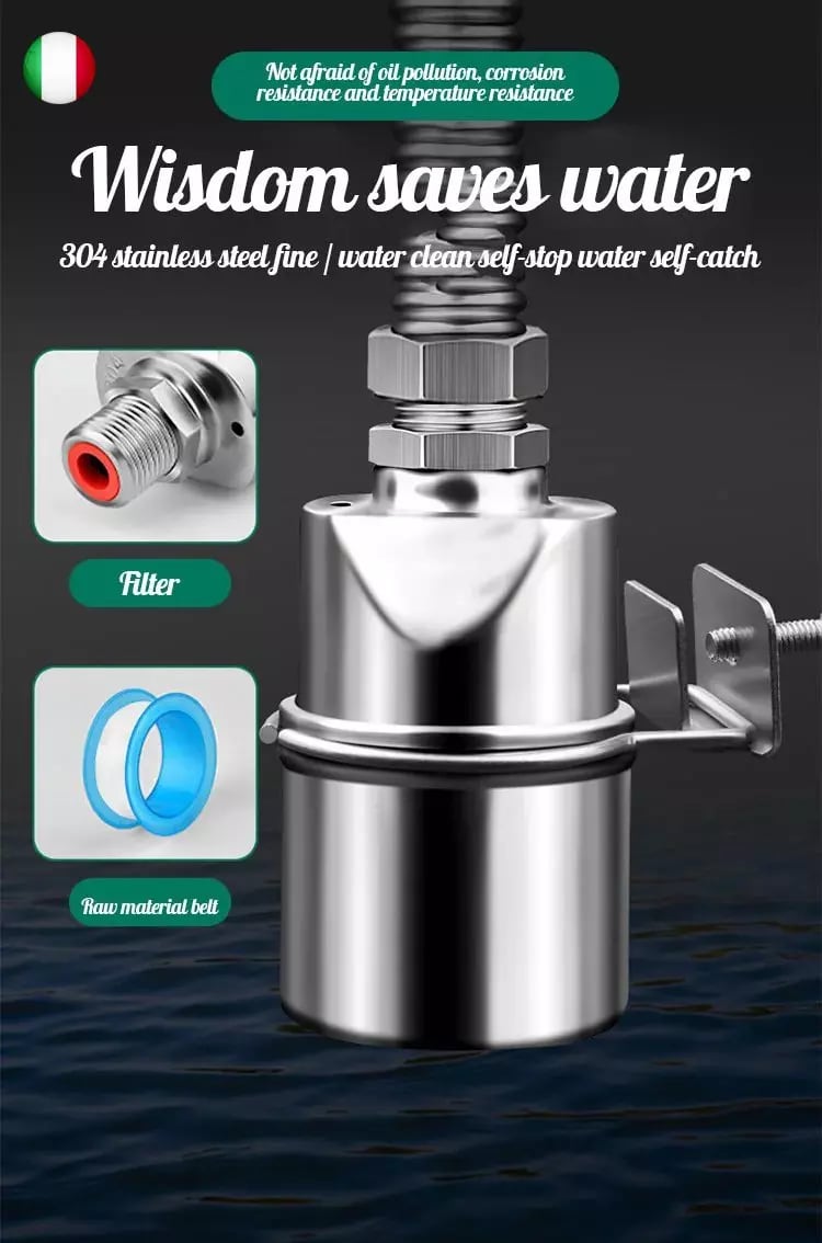 304 stainless steel completely automatic water level control floating valve-unitmotor™