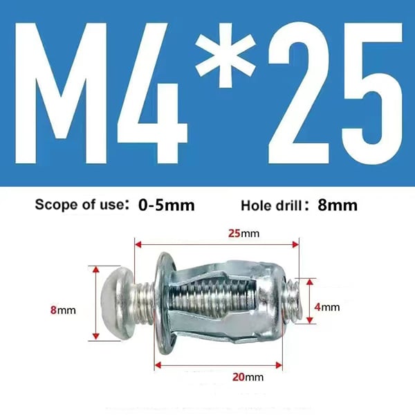 (🔥HOT SALE NOW - 50% OFF)-Expansion Screw Petal Nut(BUY MORE SAVE MORE)-unitmotor™