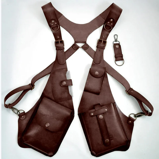 New Leather Anti-theft Harness (5 Color)-unitmotor™