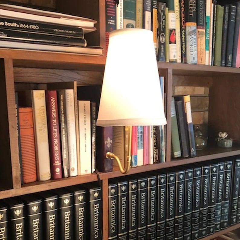 The "Classic" Literary Lamp - Battery Powered