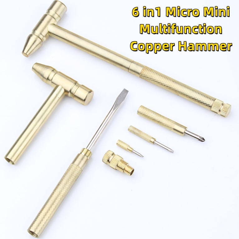 49% OFF🎁5 in1 Micro Mini Multifunction Copper Hammer-unitmotor™