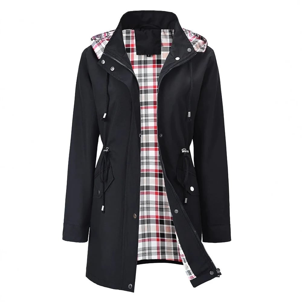 🧥Ultimate Plaid Waterproof Jacket for Women🍃