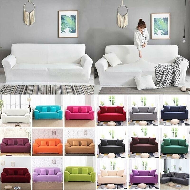 Magic Sofa Cover Stretchable - Plain Color (pillow is not including)