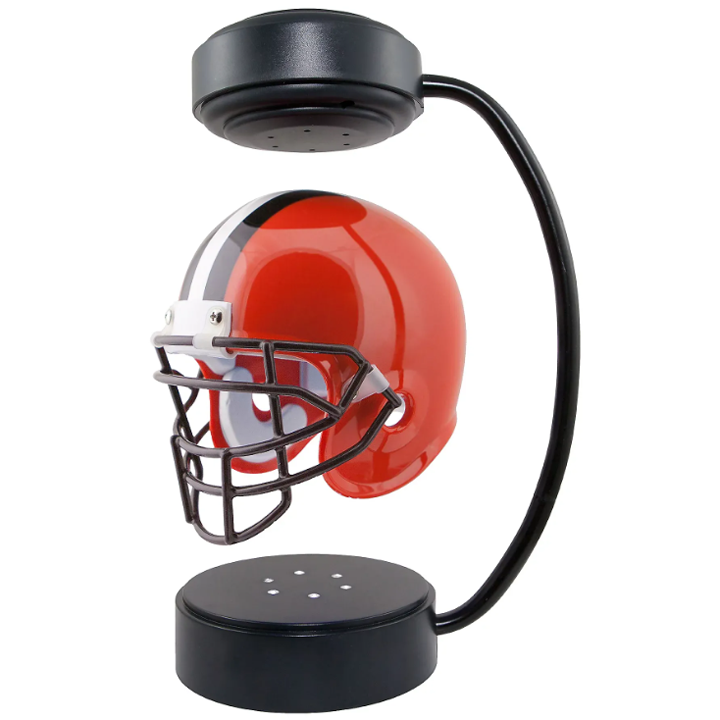 NFL Rotating Levitating Hover Helmet With LED Lighting & Hover Football With Bluetooth Speaker-unitmotor™