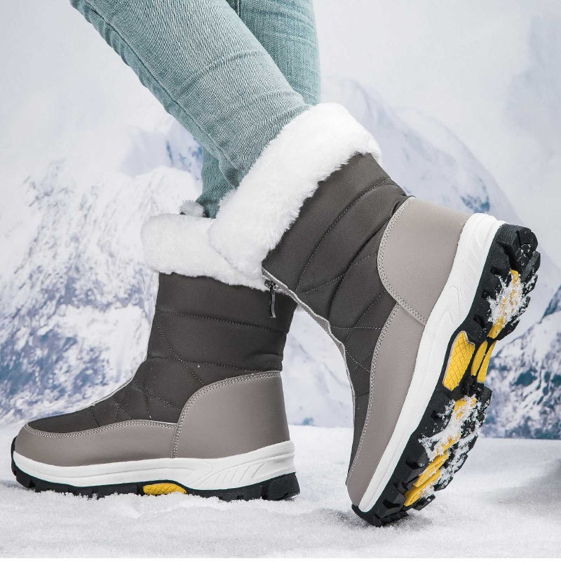 Women’s Non-Slip Warm Zipper Snow Boots