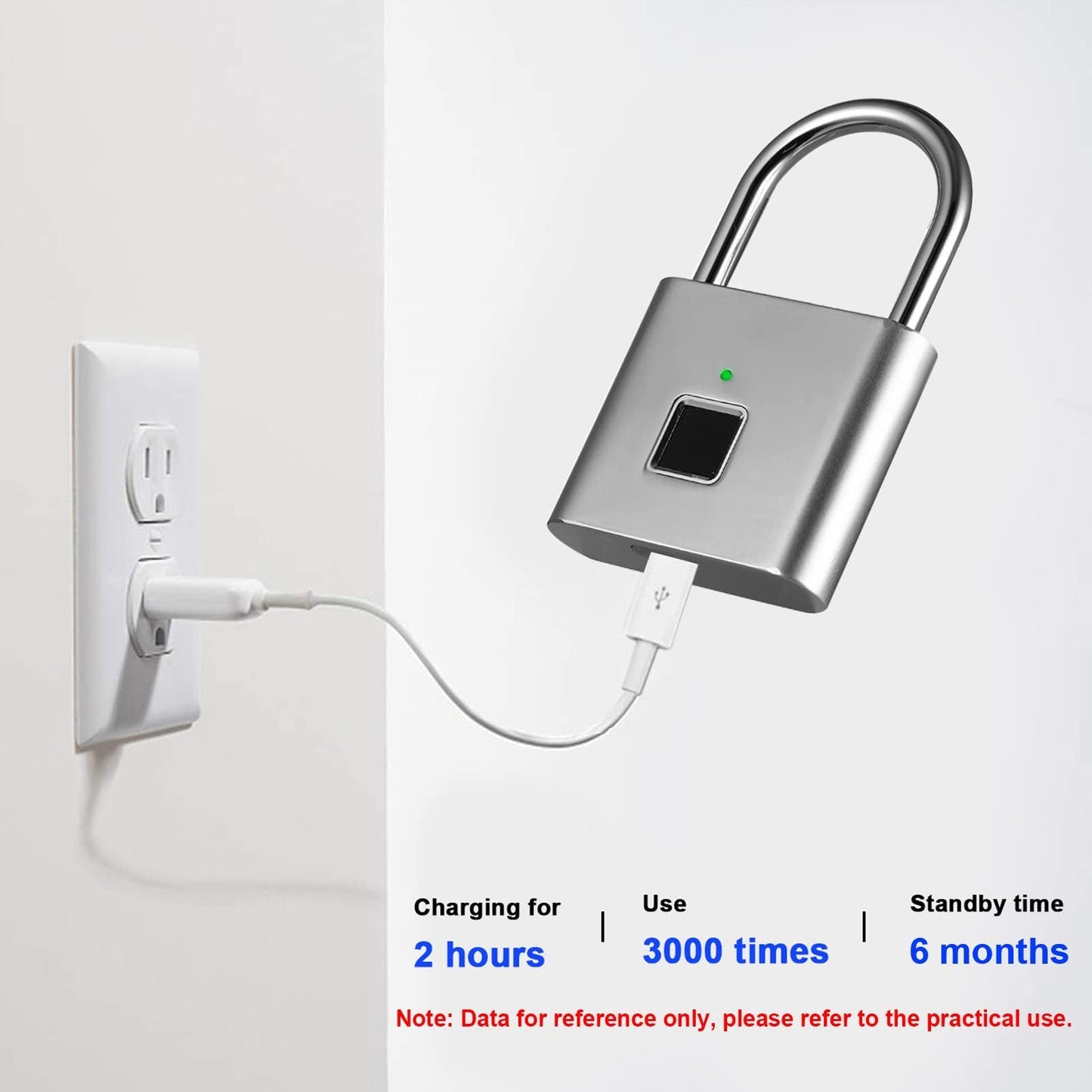 🔒Smart Fingerprint Padlock (Model SY11 and Model M01)-unitmotor™