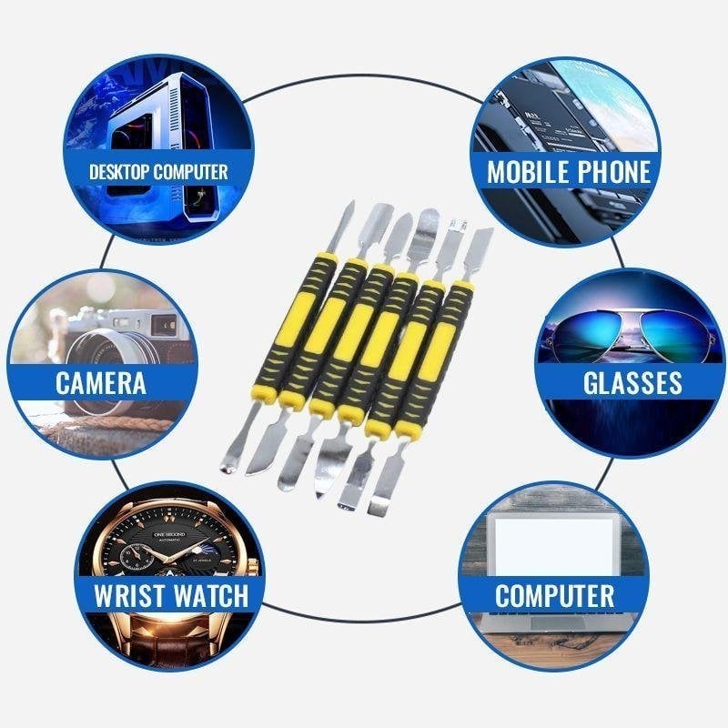 Metal Crowbar 6-Piece Set-unitmotor™