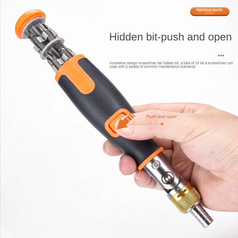 10 in 1 Multi-angle ratchet screwdriver Professional tools-unitmotor™