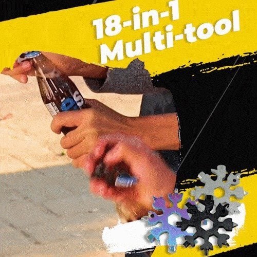 (🎄CHRISTMAS EARLY SALE-48% OFF)18-in-1 Snowflake Multi-tool-unitmotor™