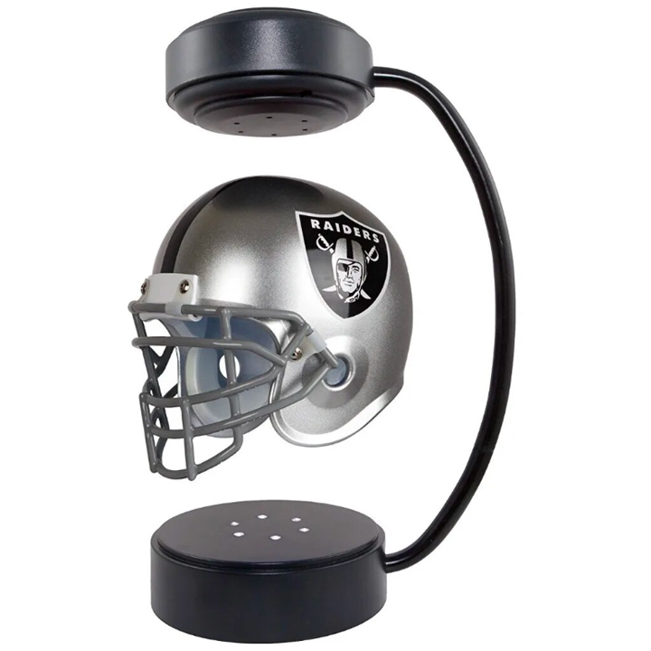 NFL Rotating Levitating Hover Helmet With LED Lighting & Hover Football With Bluetooth Speaker-unitmotor™