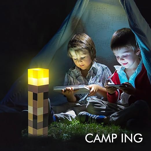 🔥Torch Lamp with Wall Mountable! 11" 4-Color USB LED Lamp