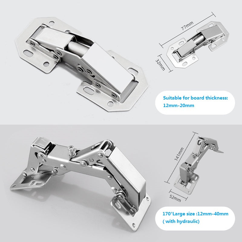 🔥Cabinet Hinges - Easy Installation of Bridge Door Hinges-unitmotor™