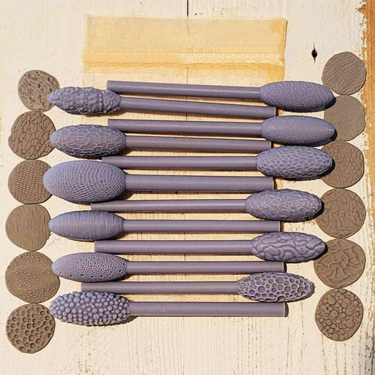 Texture Tool Sets for Clay Art- One Set 9 Pcs