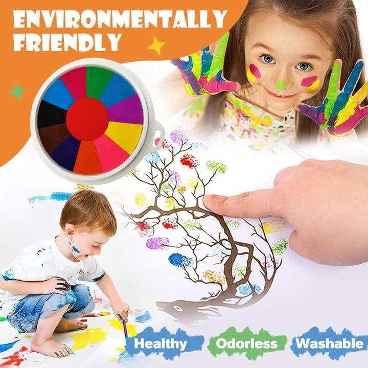Funny Finger Painting Kit