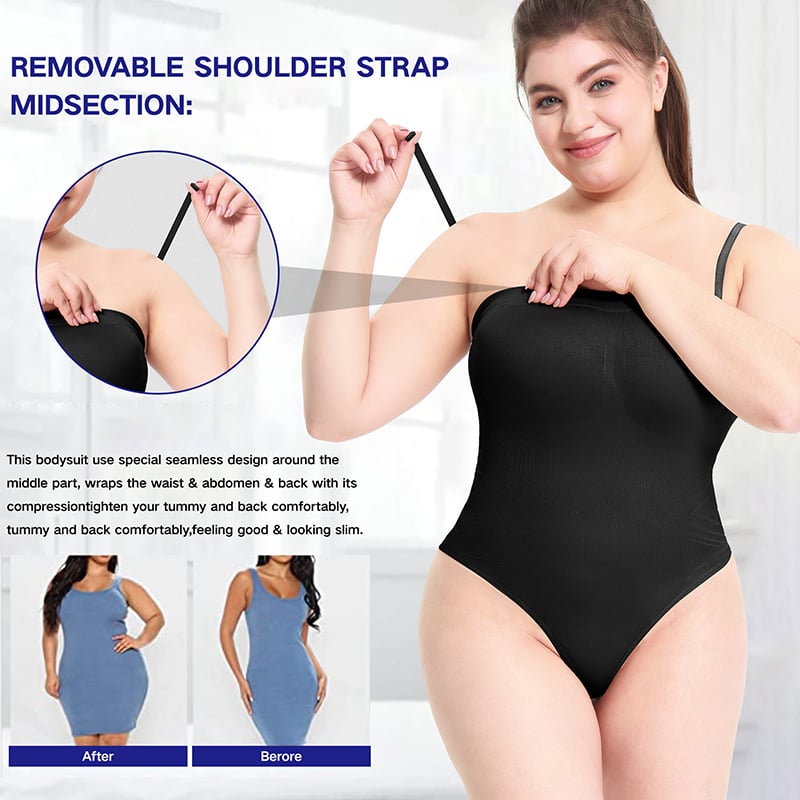 Bodysuit Shapewear with Removable Strap-unitmotor™