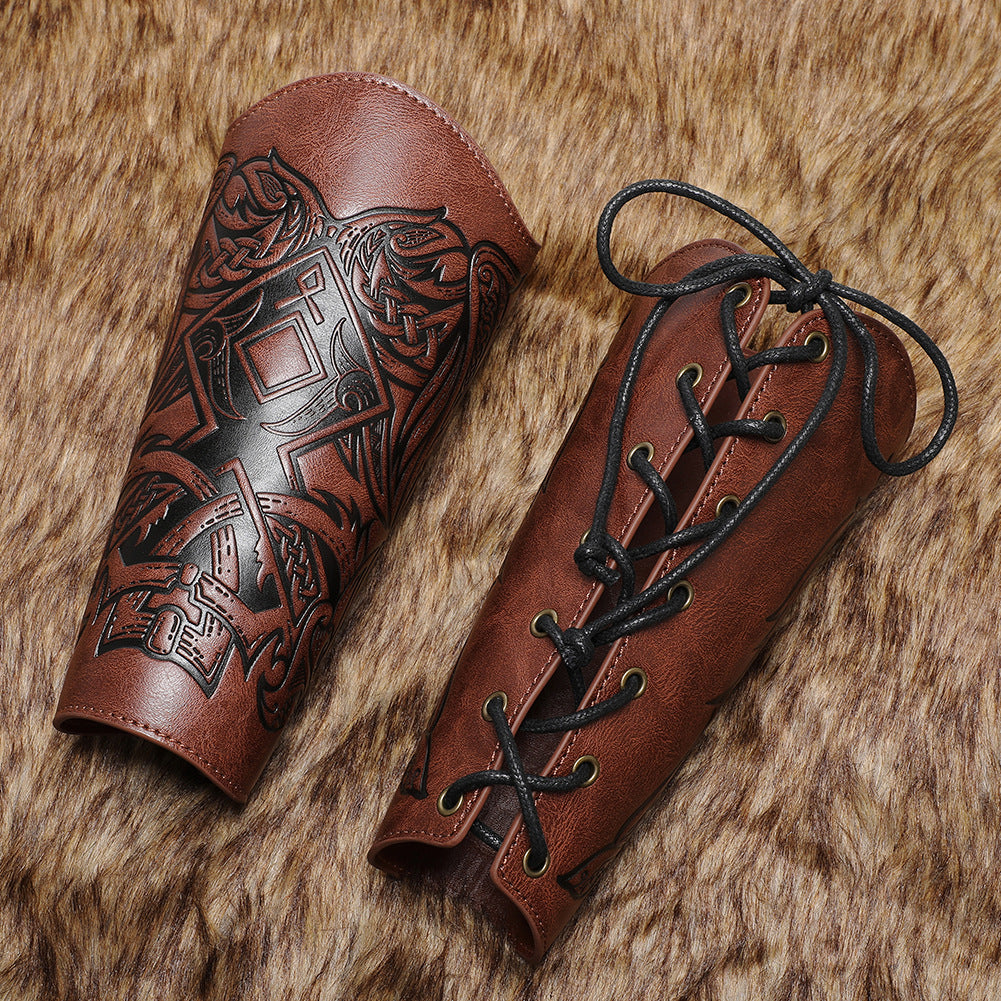 Viking Handmade Leather Wristband-unitmotor™