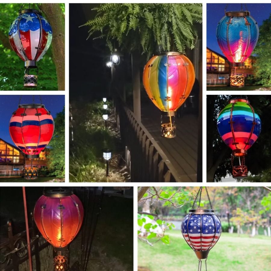 Hot Air Balloon Solar Lantern-unitmotor™