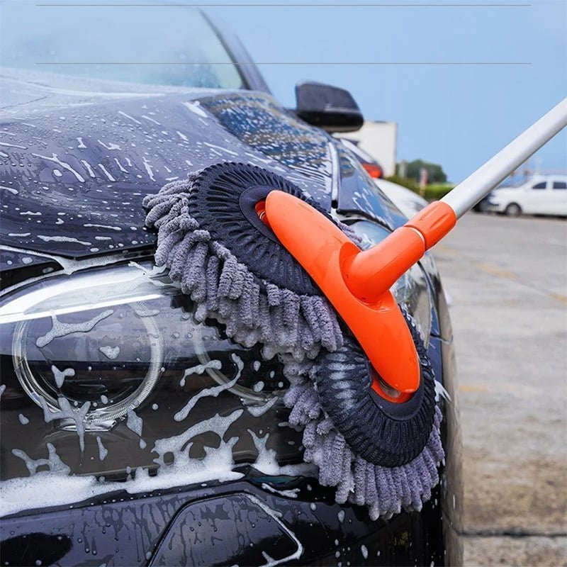 Retractable Double Layer Car Wash Brush🔥(BUY 2 FREE SHIPPING)-unitmotor™