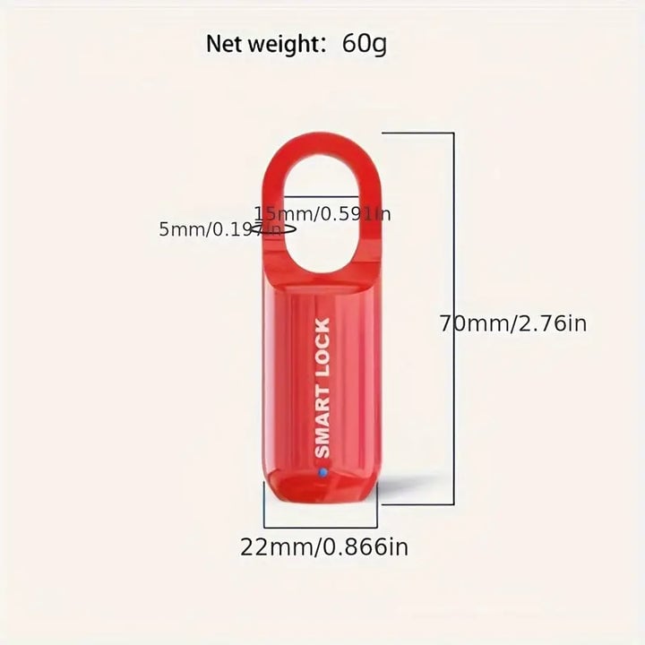 🔒Smart Fingerprint Padlock (Model SY11 and Model M01)-unitmotor™