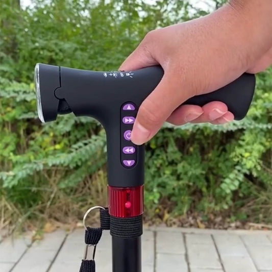 Smart Walking Cane With Automatic Alarm When The Elderly Fall Down