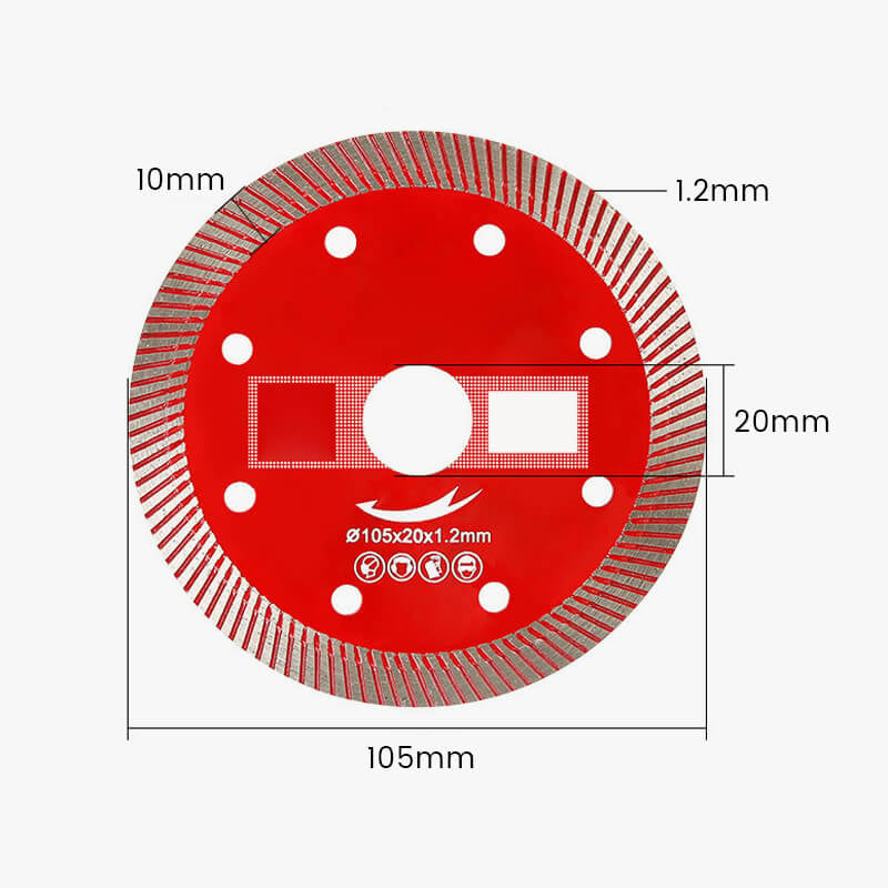 Ultra-fine corrugated tile cutting discs master(50%OFF)-unitmotor™