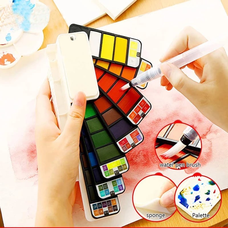 Handy Watercolor Travel Kit-unitmotor™