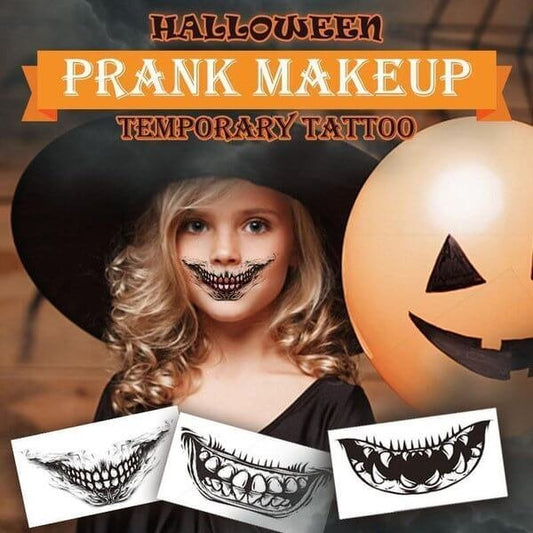 Halloween prank makeup temporary tattoo-unitmotor™