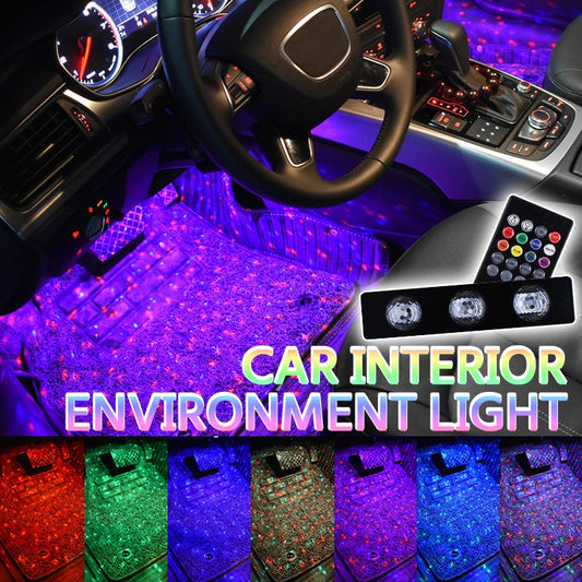 Car Interior Ambient Lights- (Contains 4 light bars)-unitmotor™