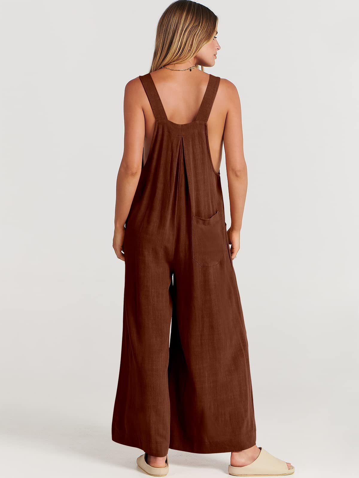 Plus Size Wide Leg Overalls Jumpsuit (Buy 2 Free Shipping)-unitmotor™