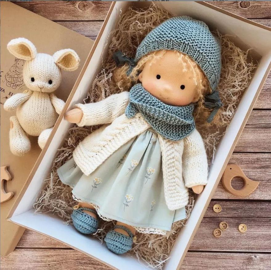 ALL🎁🎁The Best Gift for Kids-Handmade Waldorf Doll👧(Buy2 Free Shipping)-unitmotor™