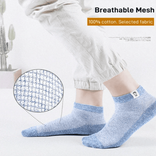 🎁Hot Sale🎁Men‘s Breathable Anti-bacterial Deodorant Socks-unitmotor™