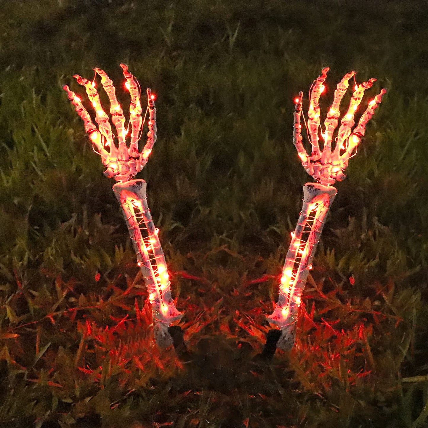 unitmotor™-Halloween Decorations, Realistic Skeleton Arm Stakes