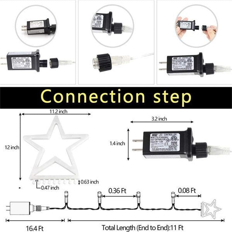 unitmotor™-SOLAR OUTDOOR CHRISTMAS DECORATIONS LIGHTS